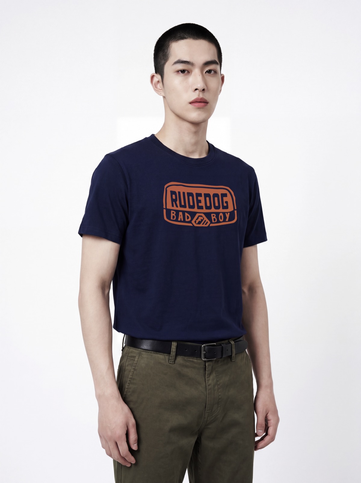 โมเดลใส่เสื้อ RUDEDOG Bside