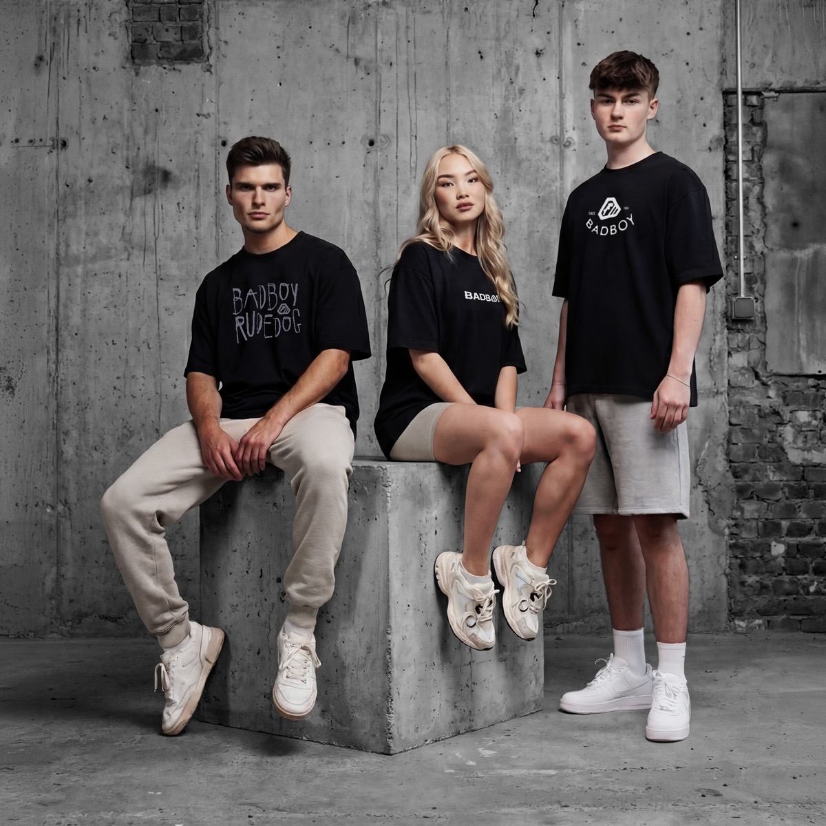 โมเดลใส่เสื้อ RUDEDOG Black Collection