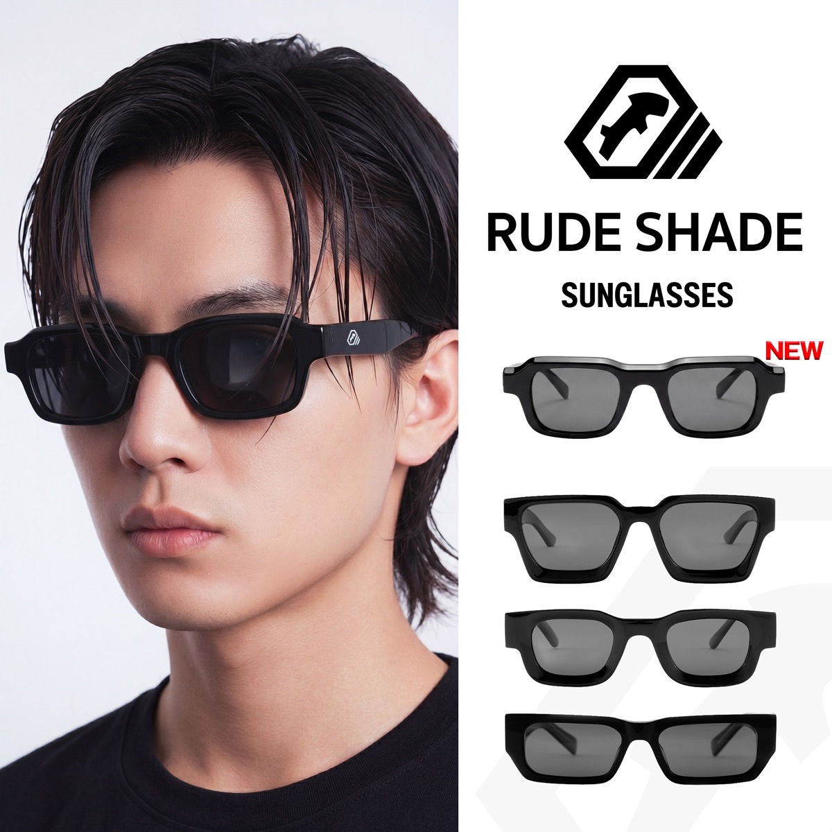 โมเดลใส่แว่นดำ RUDEDOG RUDE SHADE