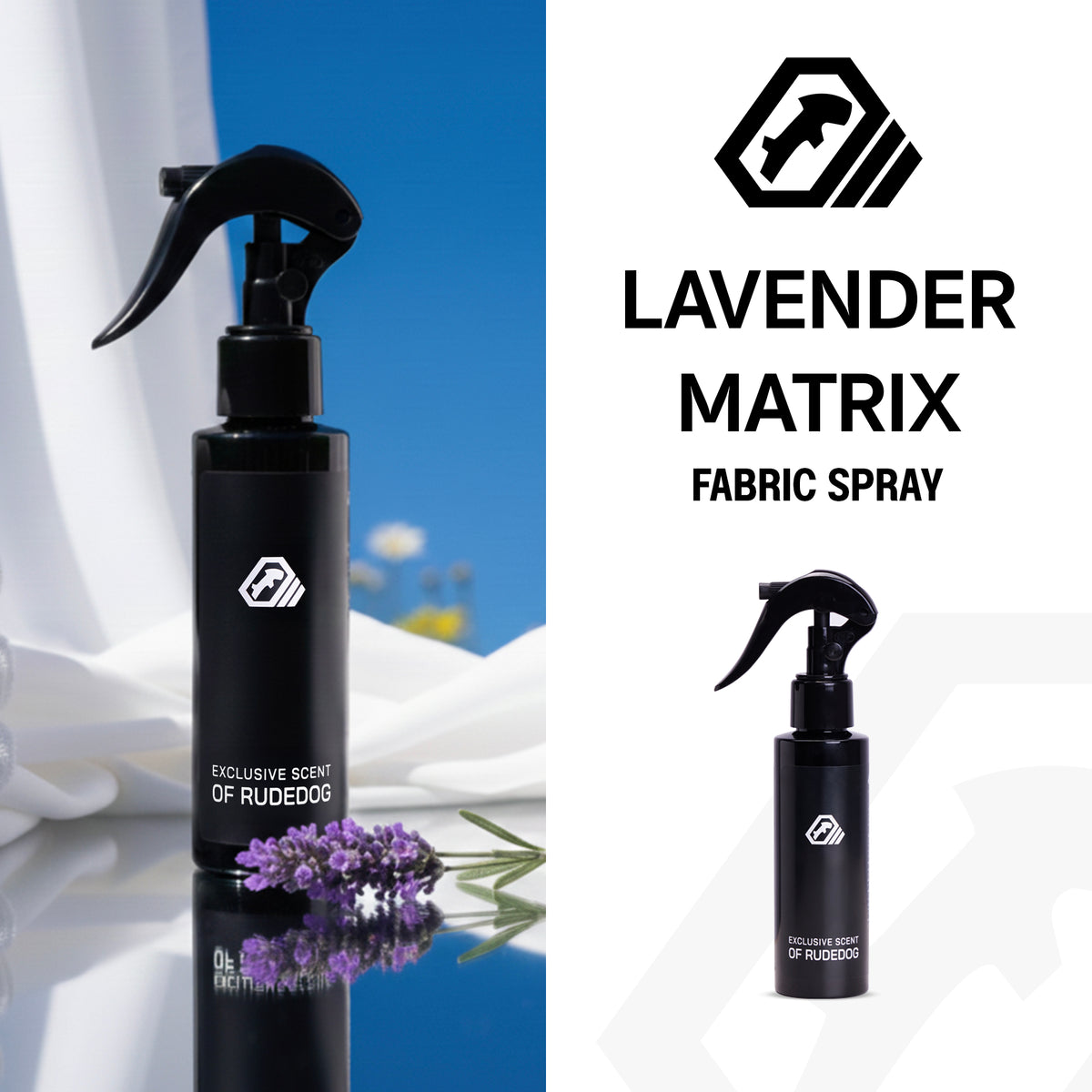 RUDEDOG Lavender Matrix Fabric Spray 120ml