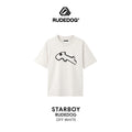 เสื้อยืด RUDEDOG STARBOY สีขาวออฟไวท์