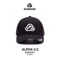 ALPHA CAP V2 - ดำปักขาว