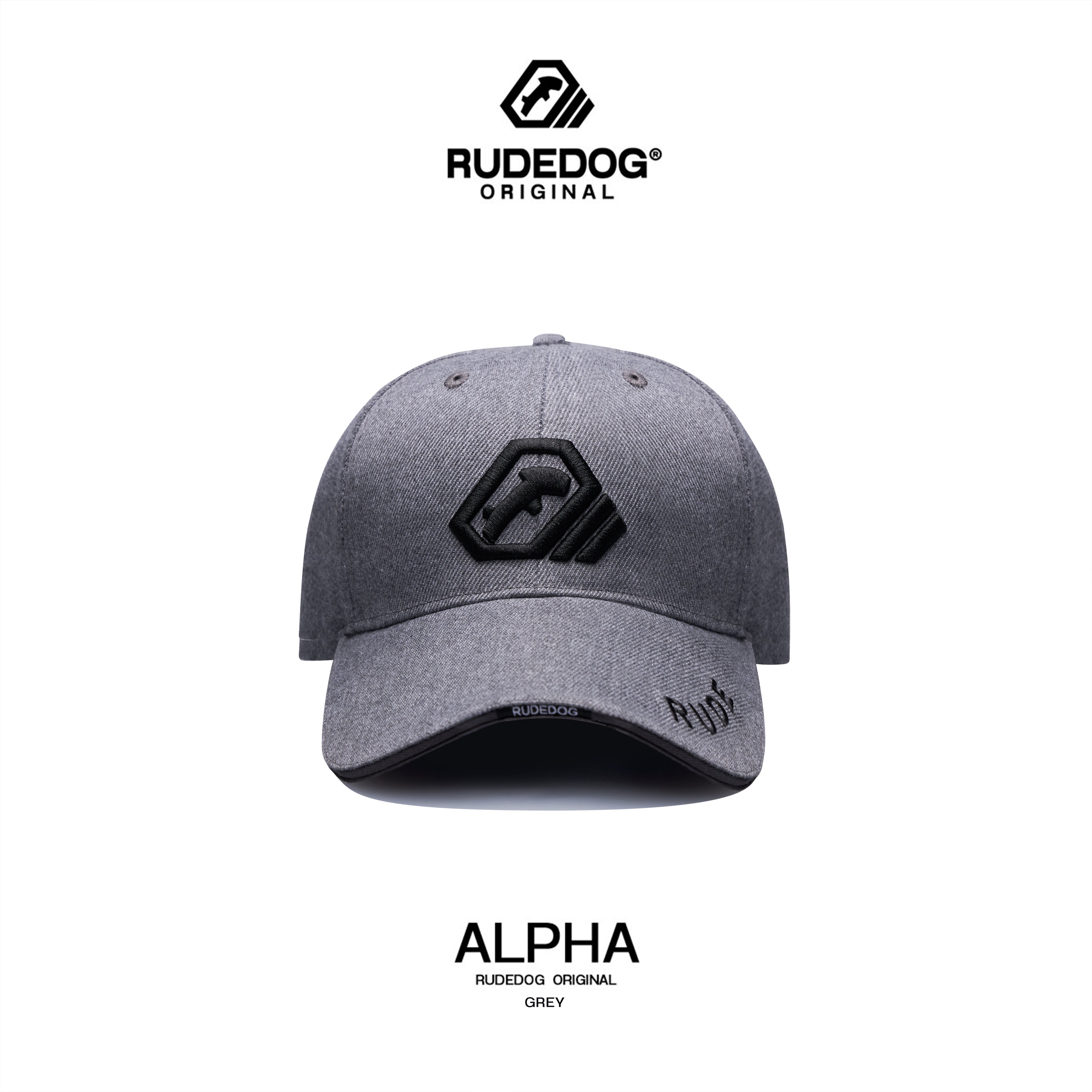 ALPHA CAP - เทา