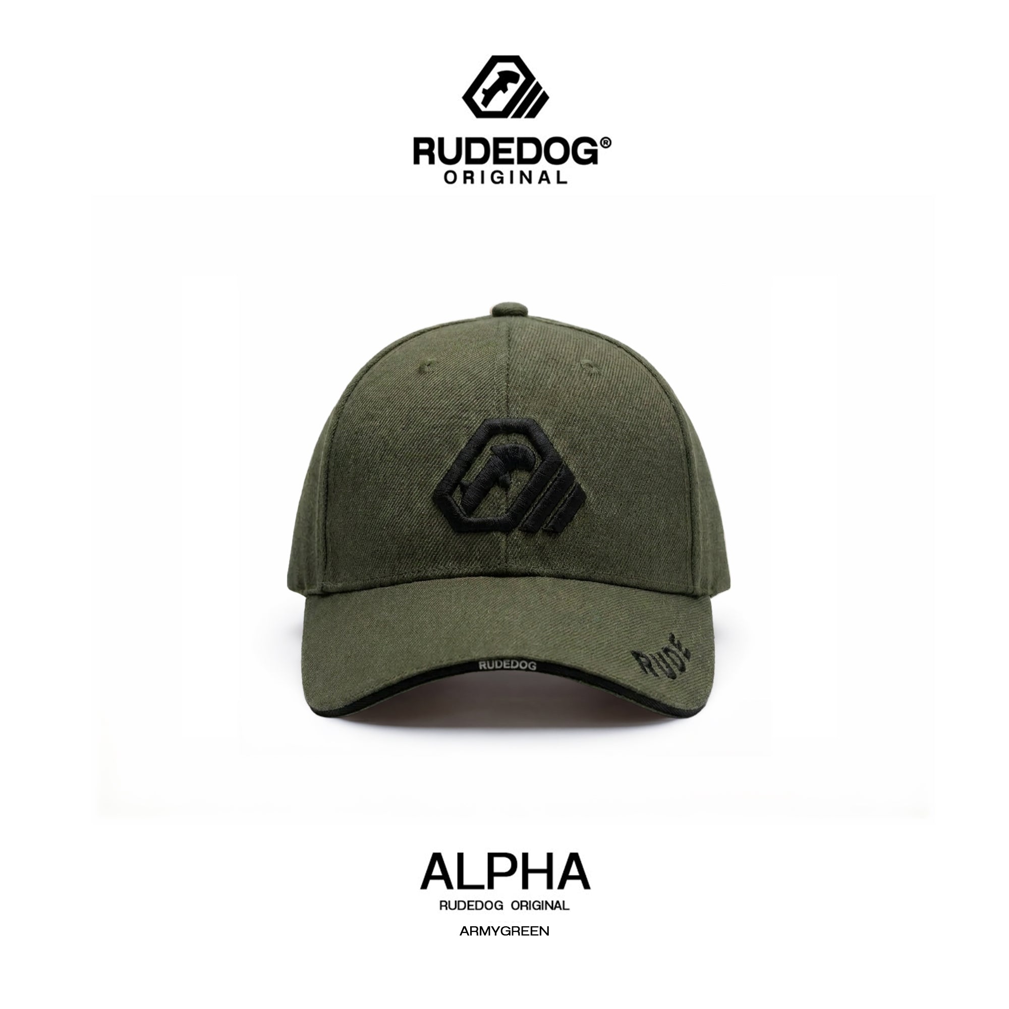 ALPHA CAP - เขียวทหาร