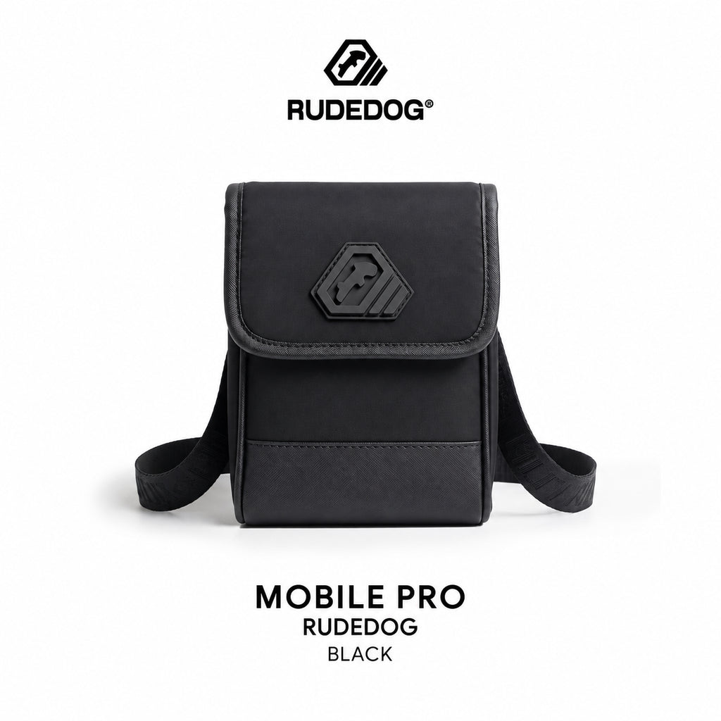 กระเป๋า RUDEDOG MOBILE PRO สีดำ พร้อมสายสะพาย