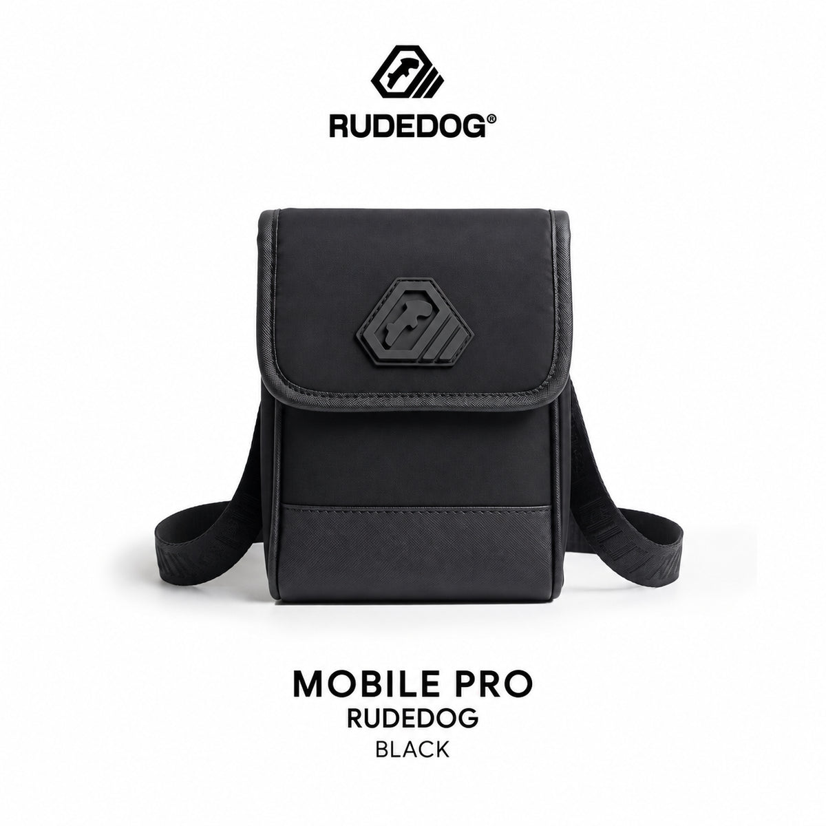 กระเป๋า RUDEDOG MOBILE PRO สีดำ พร้อมสายสะพาย
